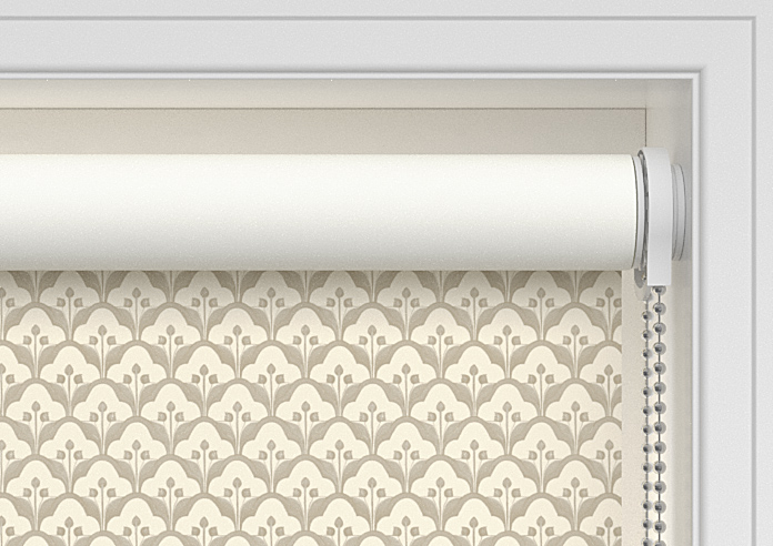 Scallop and Bud, Cashmere - Twist&Fit Roller Blind - Image 10